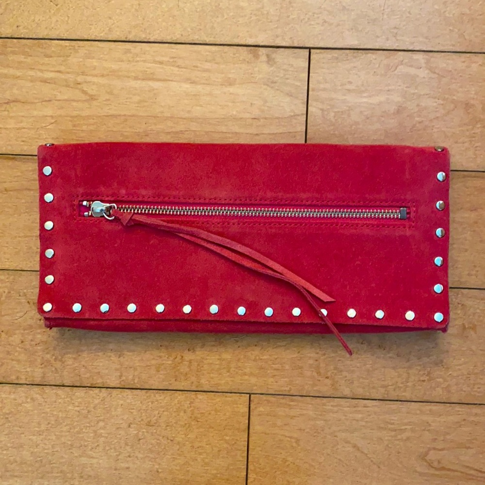 Suede Banana Republic Clutch